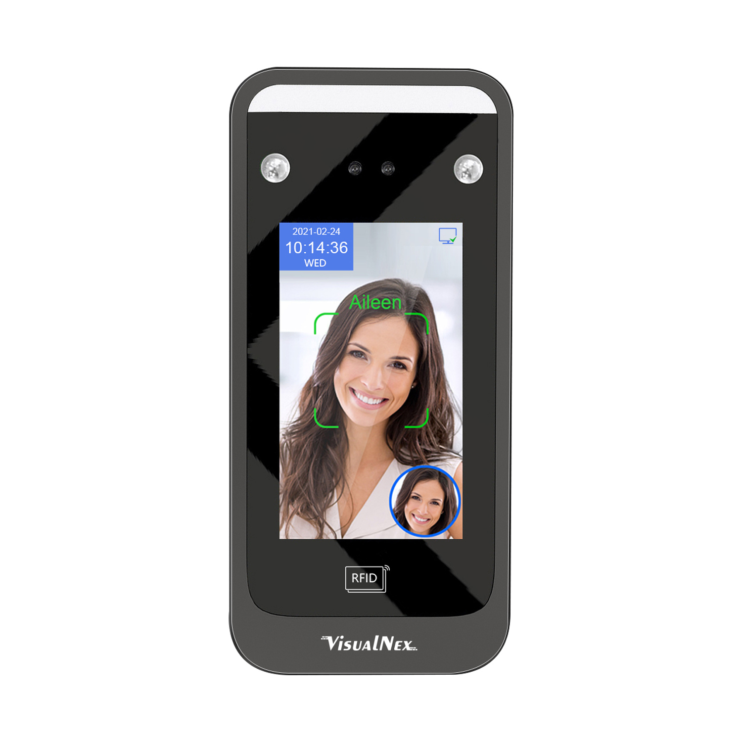 DYNAMIC FACE ATTENDANCE cum ACCESS CONTROL DEVICE 					